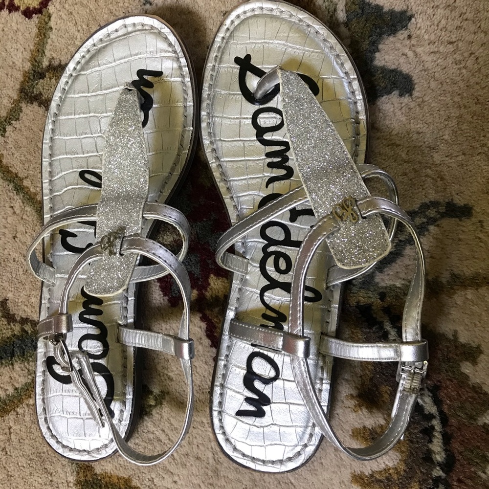 Silver Sam Edelman Sandals